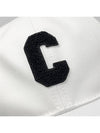 Initial Baseball Cap Cotton White - CELINE - BALAAN 8