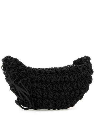 Popcorn Sling Cross Bag Black - JW ANDERSON - BALAAN 2