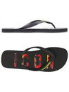 Logo Flip Flop Black - DSQUARED2 - BALAAN 3