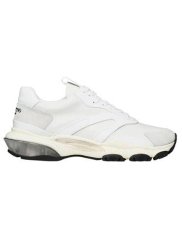 Bounce Low-Top Sneakers White - VALENTINO - BALAAN 1