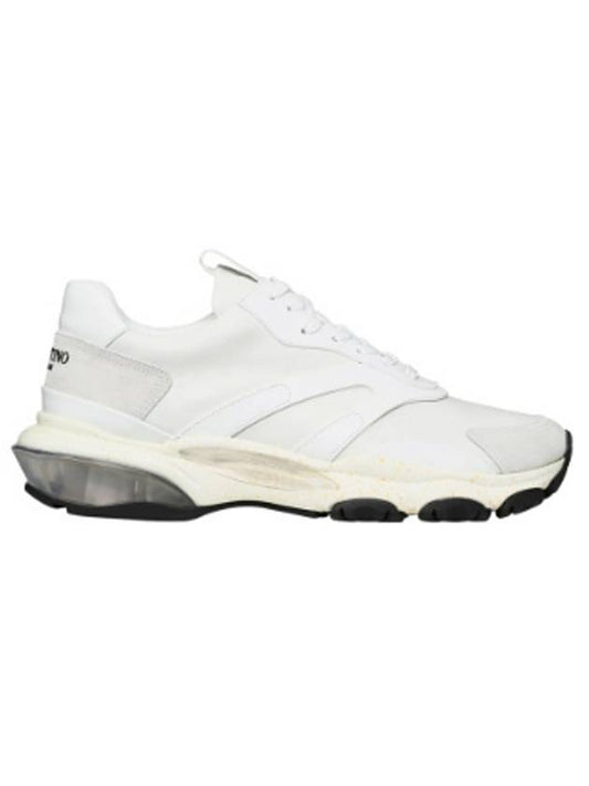 Bounce Low-Top Sneakers White - VALENTINO - BALAAN 1