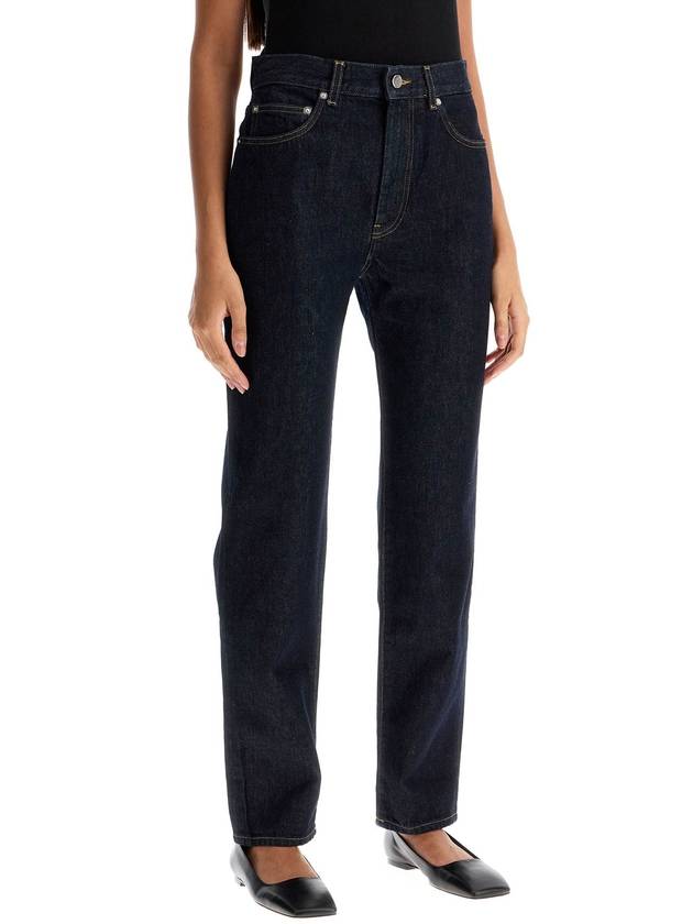 organic cotton tapered jeans - LOULOU STUDIO - BALAAN 2