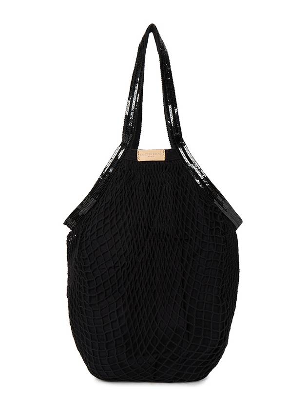 Women s Sequence Peacenet Tote Bag Black - VANESSA BRUNO - BALAAN 2