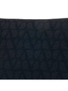 Iconographe Fabric Leather Shoulder Bag Black - VALENTINO - BALAAN 7