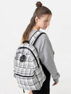 Cozy Backpack White Tweed - HOLLY LOVES LOVE - BALAAN 1