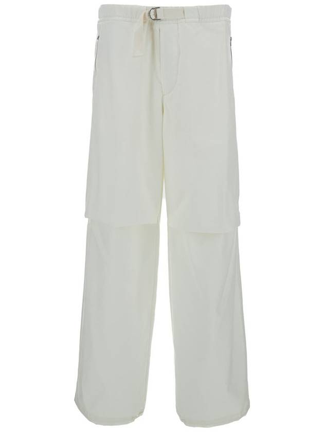 Straight Pants J47KA0214J45039106 White - JIL SANDER - BALAAN 2