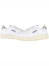 Medalist Goatskin Low Top Sneakers Gold White - AUTRY - BALAAN 3