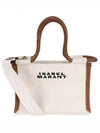 Toledo Mini Canvas Tote Bag Cognac - ISABEL MARANT - BALAAN 2