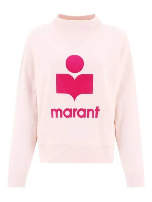 Moby Velvet Logo Sweatshirt SW0003FA A1M07E 40LK Other 1022089 - ISABEL MARANT - BALAAN 1