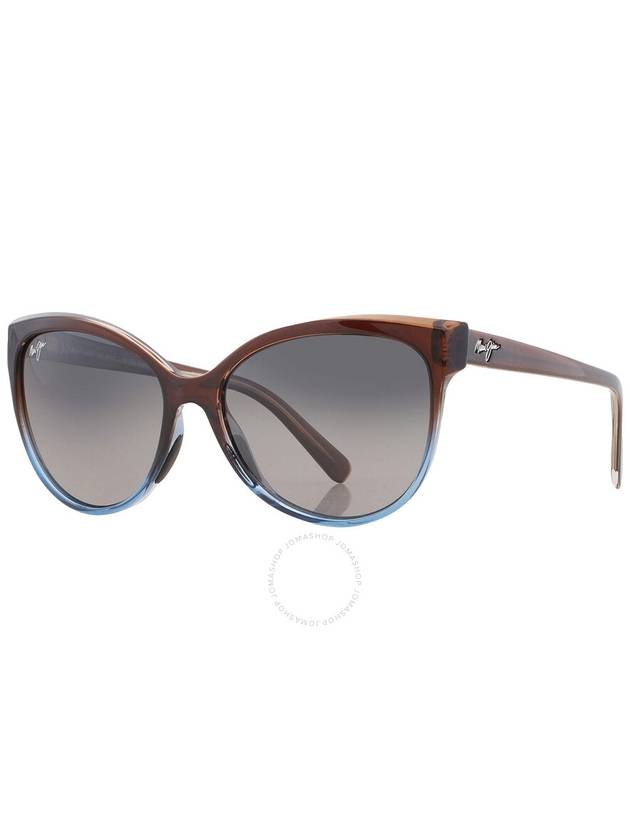 Maui Jim Olu Olu Neutral Grey Cat Eye Ladies Sunglasses GS537-01F 57 - MAUI JIM - BALAAN 3