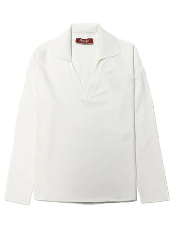 Cherry Knit Top White - MAX MARA - BALAAN 1