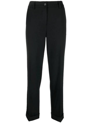 P.A.R.O.S.H. Mid-Rise Tailored Straight Trousers - P.A.R.O.S.H. - BALAAN 1