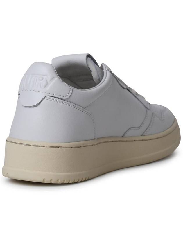 Medalist Leather Low Top Sneakers White - AUTRY - BALAAN 4