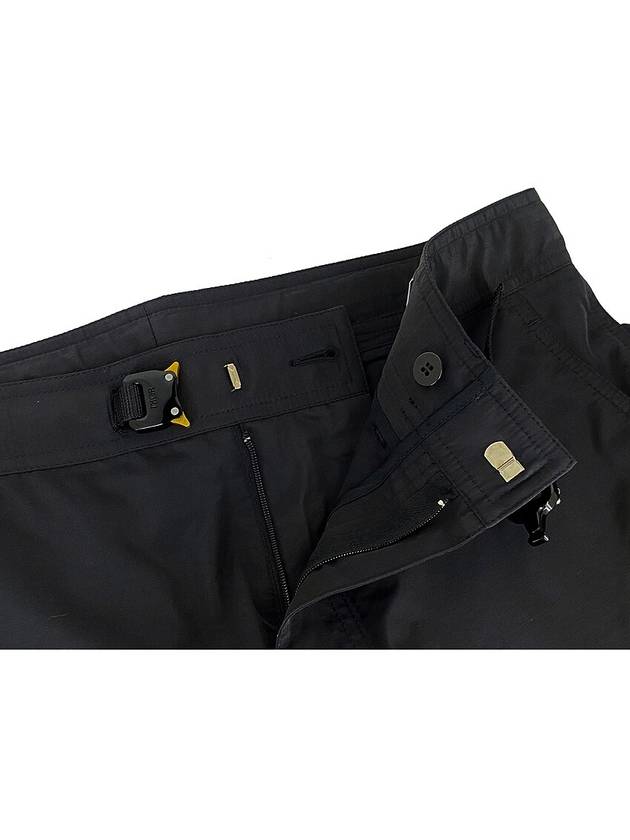 Buckle Bermuda Shorts Black - DIOR - BALAAN 8