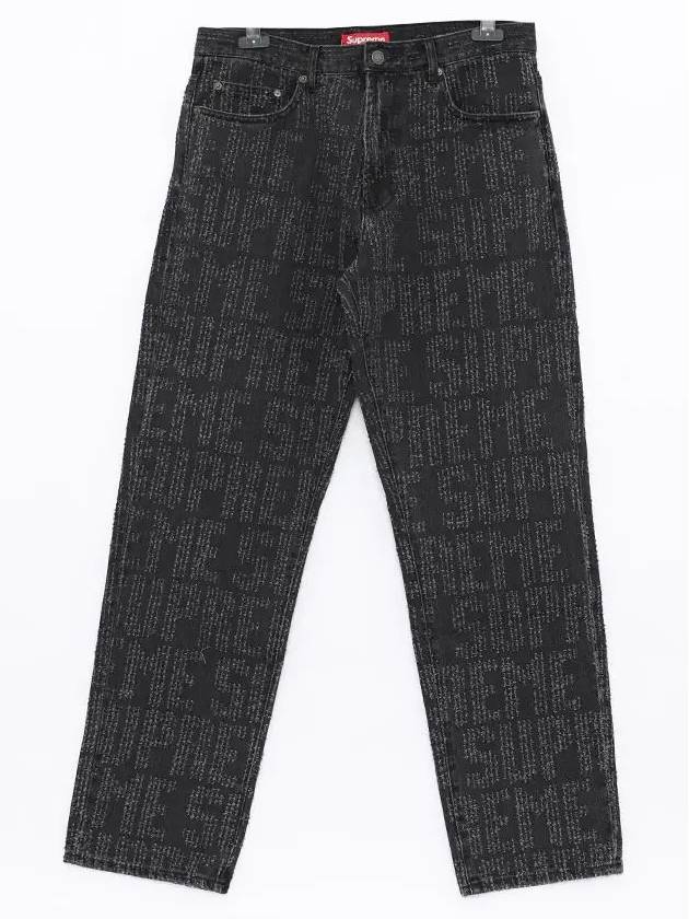 P54 BLACK Worsted Denim Pants - SUPREME - BALAAN 3