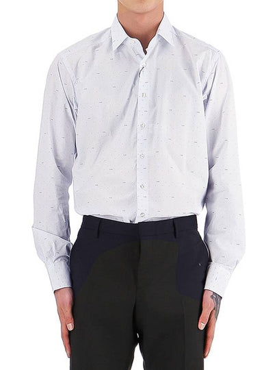 Men's Logo Long Sleeve Shirt White - ETRO - BALAAN 2