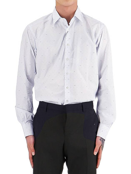 Men's Long Sleeve Shirt White - ETRO - BALAAN.