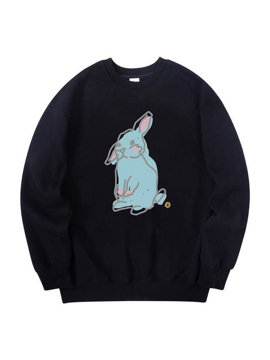 Rabbit Sweatshirt Black - RADINEO - BALAAN 2