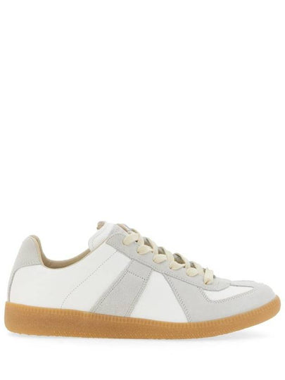 Replica Calfskin Low Top Sneakers White - MAISON MARGIELA - BALAAN 2