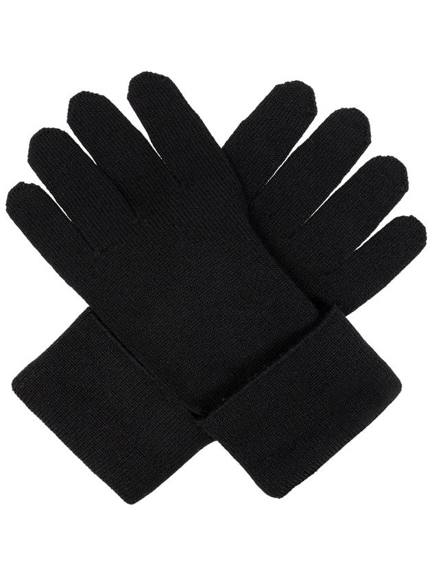 Dsquared2 Woolen Gloves, Men's, Black - DSQUARED2 - BALAAN 3