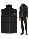 Logo Montreal Padded Vest Black - MOOSE KNUCKLES - BALAAN 2