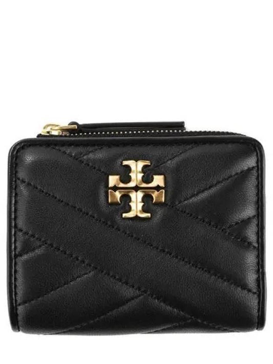 Women s Kira Chevron Bi Fold Half Wallet 271100 - TORY BURCH - BALAAN 1