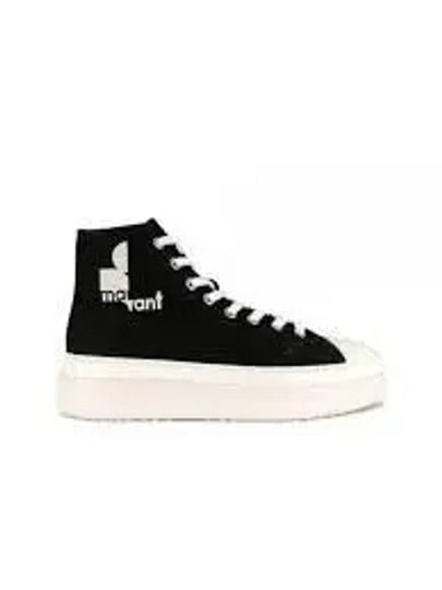 Austen High Top Sneaker Black - ISABEL MARANT - BALAAN 2