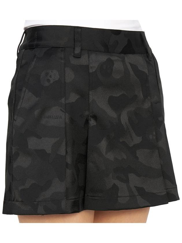 Gauge Jacquard MLW 3A AE01 BLACK Women’s Mini Pleated Skirt - MARK & LONA - BALAAN 10