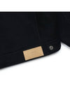 Button Wool Boxy Jacket Black - AMI - BALAAN 6