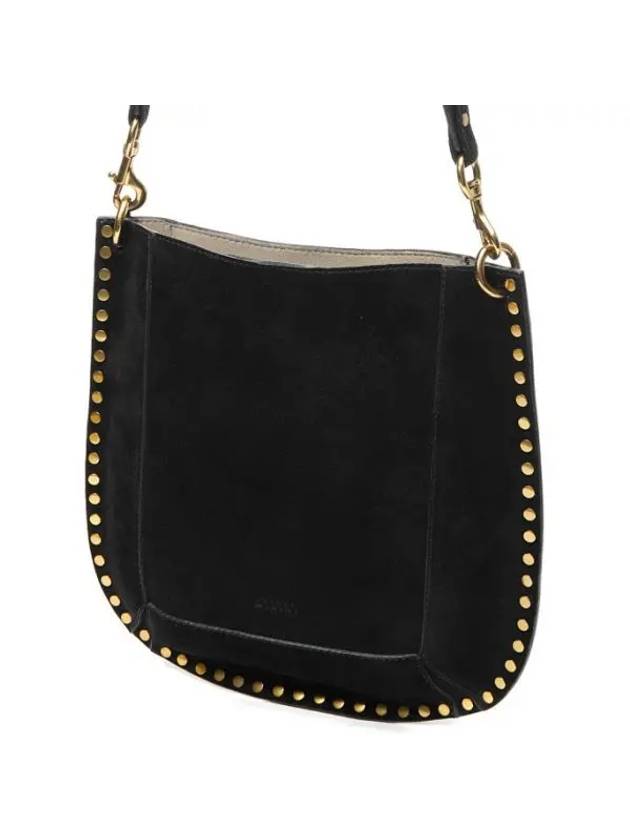 Oskan Hobo Suede Shoulder Bag Black - ISABEL MARANT - BALAAN 1