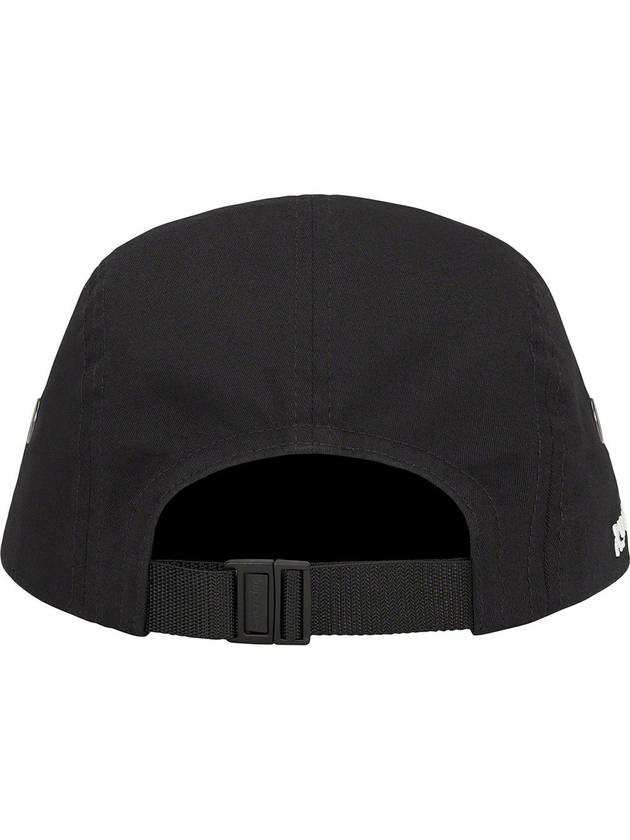 Logo Patch Side Embroidered Ball Cap Black - SUPREME - BALAAN 4