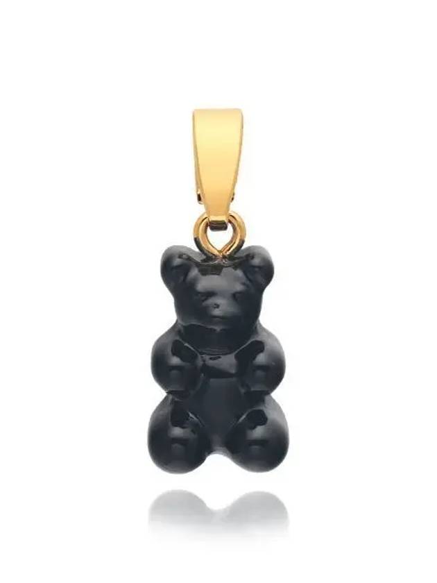 NOSTALGIA BEAR BLACK CLASSIC CONNECTOR Pendant Women Charm 1208392 - CRYSTAL HAZE - BALAAN 1