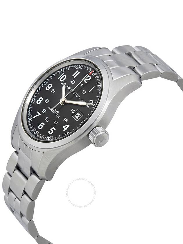 Khaki Field Automatic 42mm Metal Watch Silver - HAMILTON - BALAAN 3