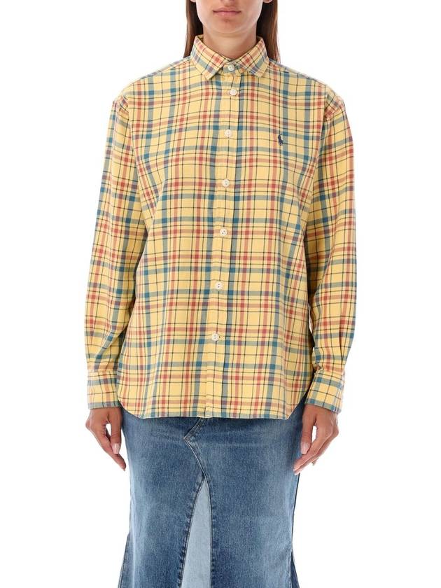 Check flannel shirt - POLO RALPH LAUREN - BALAAN 1