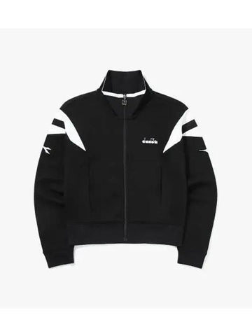 Diadora Grand Slam Tennis Training Jacket Women BLACK - DIADORA - BALAAN 1