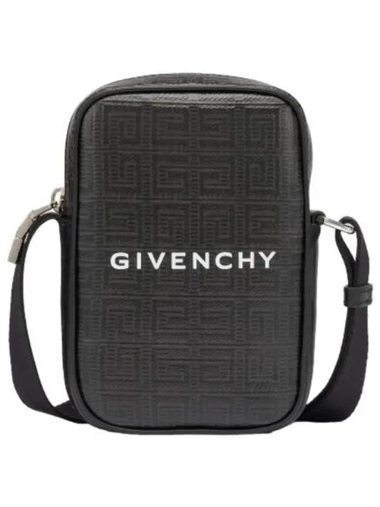 G-Essentials Canvas Smartphone Cross Bag Black - GIVENCHY - BALAAN 2