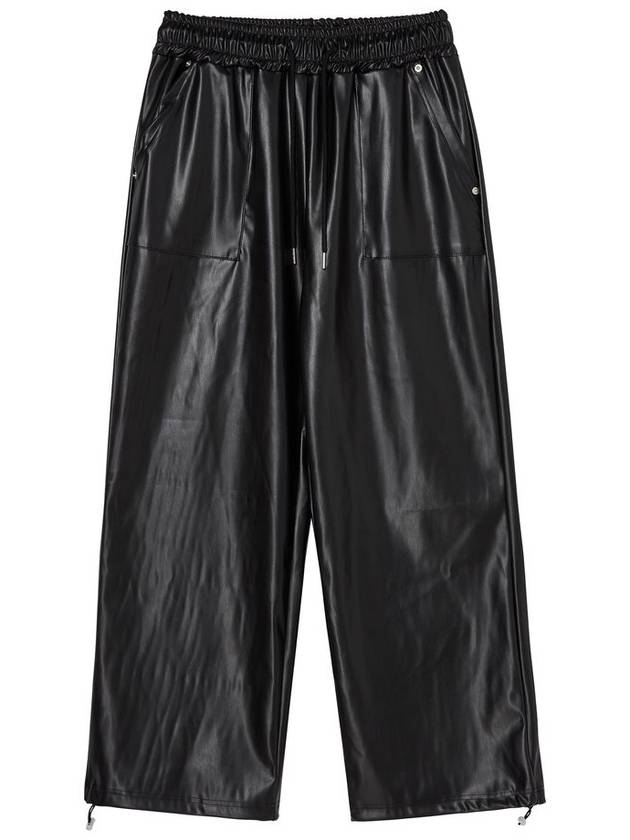 Soft leather pants Black - THE GREEN LAB - BALAAN 9