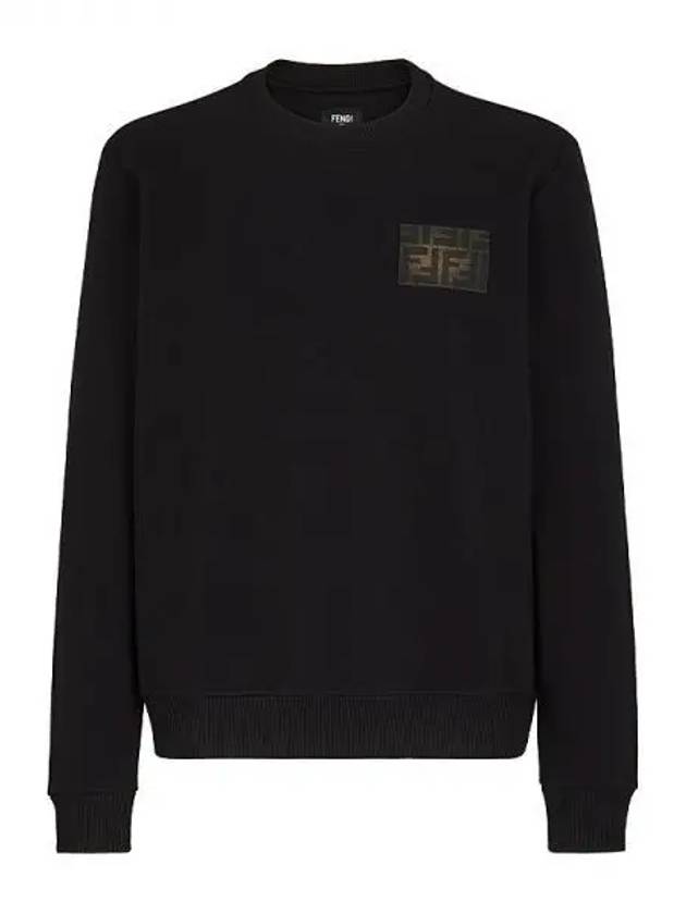 Jersey Sweatshirt Black - FENDI - BALAAN 2