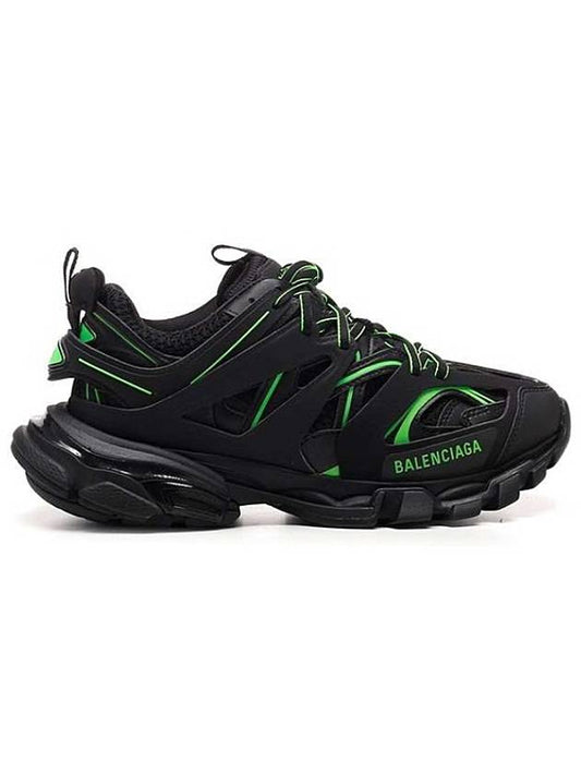 Track Low Top Sneakers Green Black - BALENCIAGA - BALAAN 2