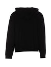 Intarsia Logo Wool Hoodie Black - JW ANDERSON - BALAAN 4