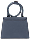 Le Chiquito Neude Tote Bag Dark Navy - JACQUEMUS - BALAAN.