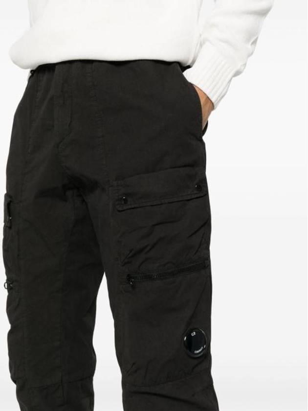 Micro Reps Cargo Track Pants Black - CP COMPANY - BALAAN 3