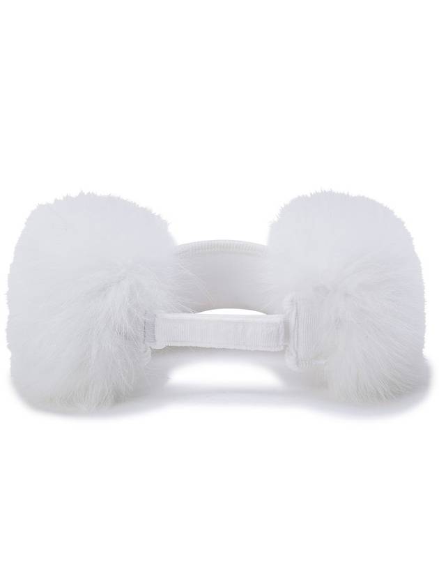 Official W REAL FUR SNOW WINTER VISOR OW - ANEWGOLF - BALAAN 2