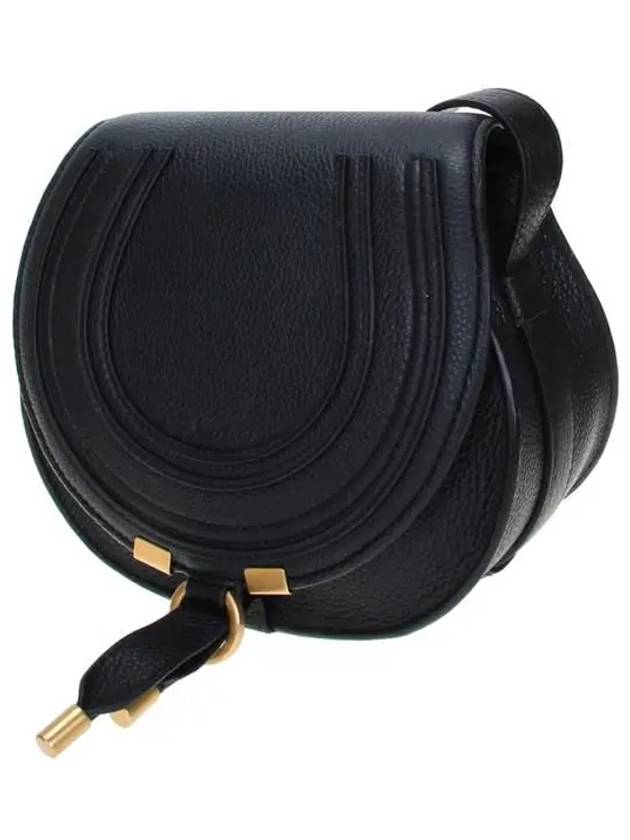 Marcie Small Saddle Cross Bag Black - CHLOE - BALAAN 3