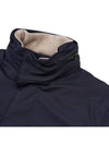 Winter Voyager Technical Fabric Bomber Jacket Navy - LORO PIANA - BALAAN 8