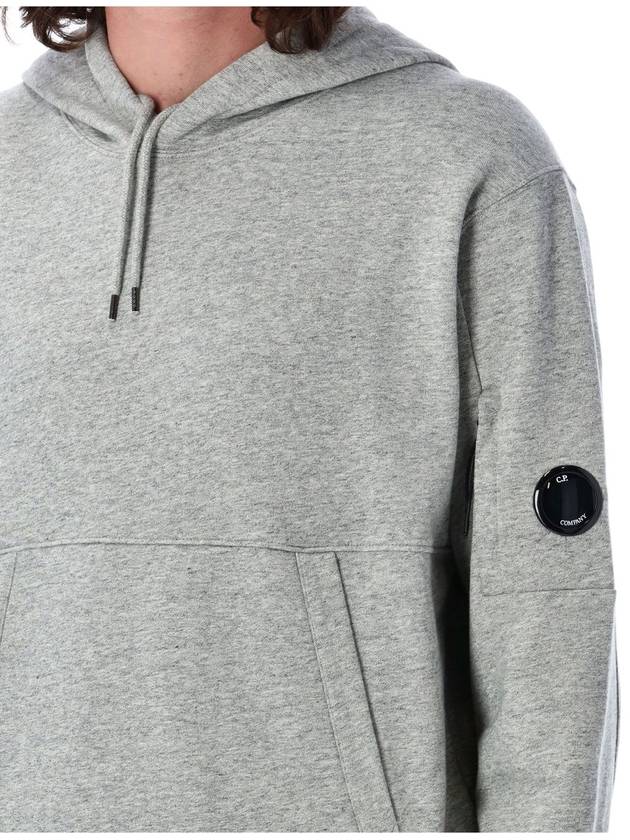 DIAGONAL RAISED FLEECE HOODED SWEATSHIRT - CP COMPANY - BALAAN 3