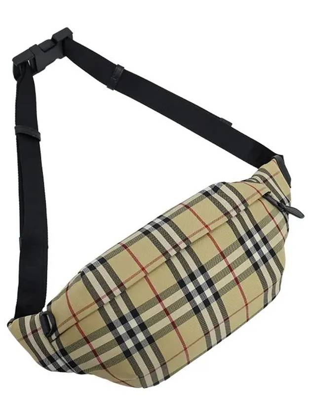 Vintage Check Nylon Belt Bag Beige - BURBERRY - BALAAN 6