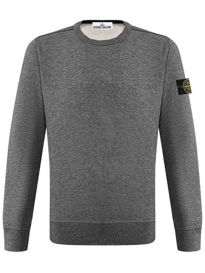 Waffen Patch Crew Neck Sweatshirt Grey - STONE ISLAND - BALAAN 2