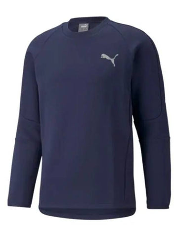 Evo Stripe Crew Long Sleeve T shirt 589418 06 - PUMA - BALAAN 1