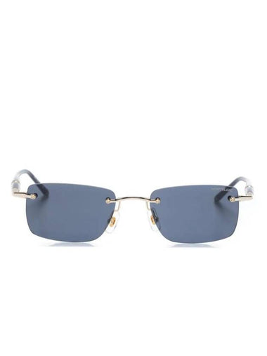 Meisterst?ck Rectangular Frame Sunglasses MB0344S - MONTBLANC - BALAAN 1